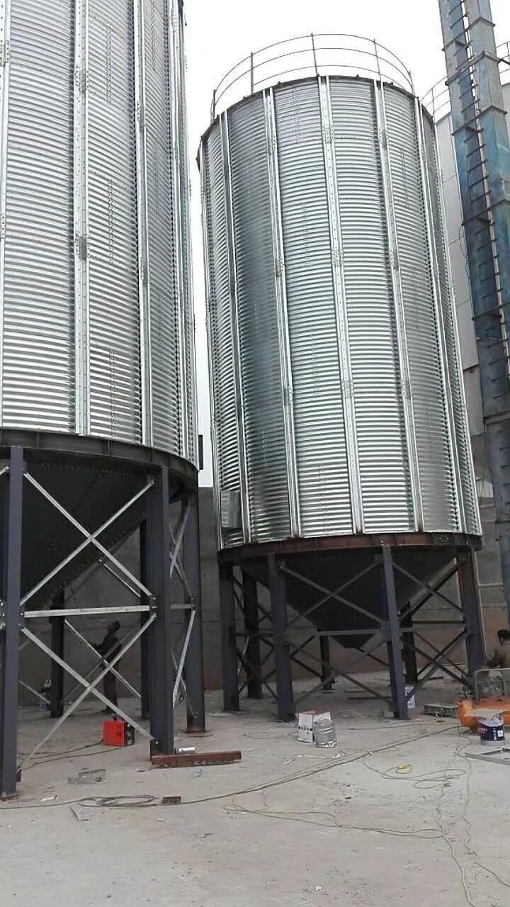 优质大型镀锌板装配式储粮设备储粮仓