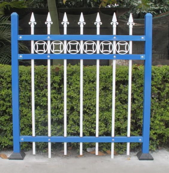 长期销售锌钢护栏网 组装式喷塑围墙栅栏 隔离护栏网