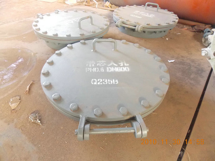 厂家现货批发DD5301标准500圆形焊制热人孔