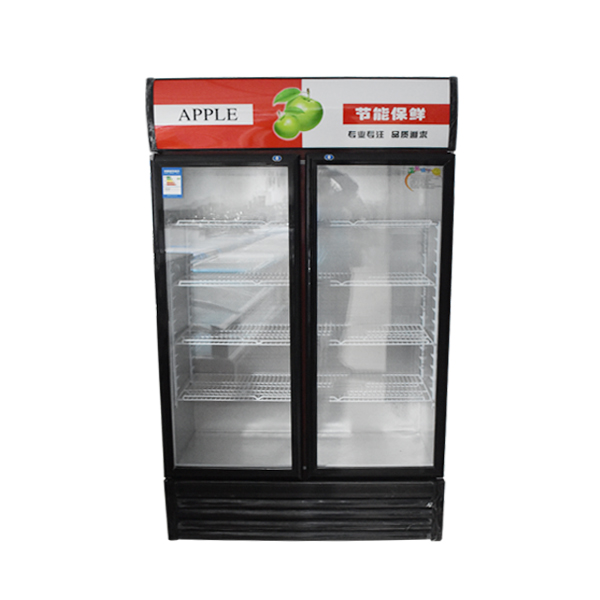 商用保鲜冷藏设备山西立式双门啤酒饮料冷藏展示柜