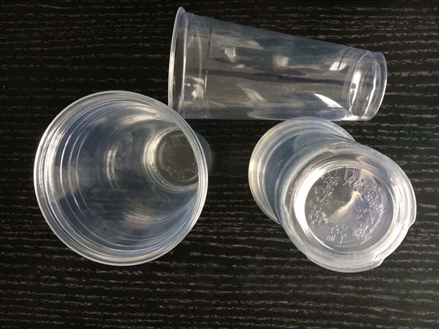 透明饮料杯 pet一次性圆形塑料杯 pet塑料杯生产厂家上海广舟