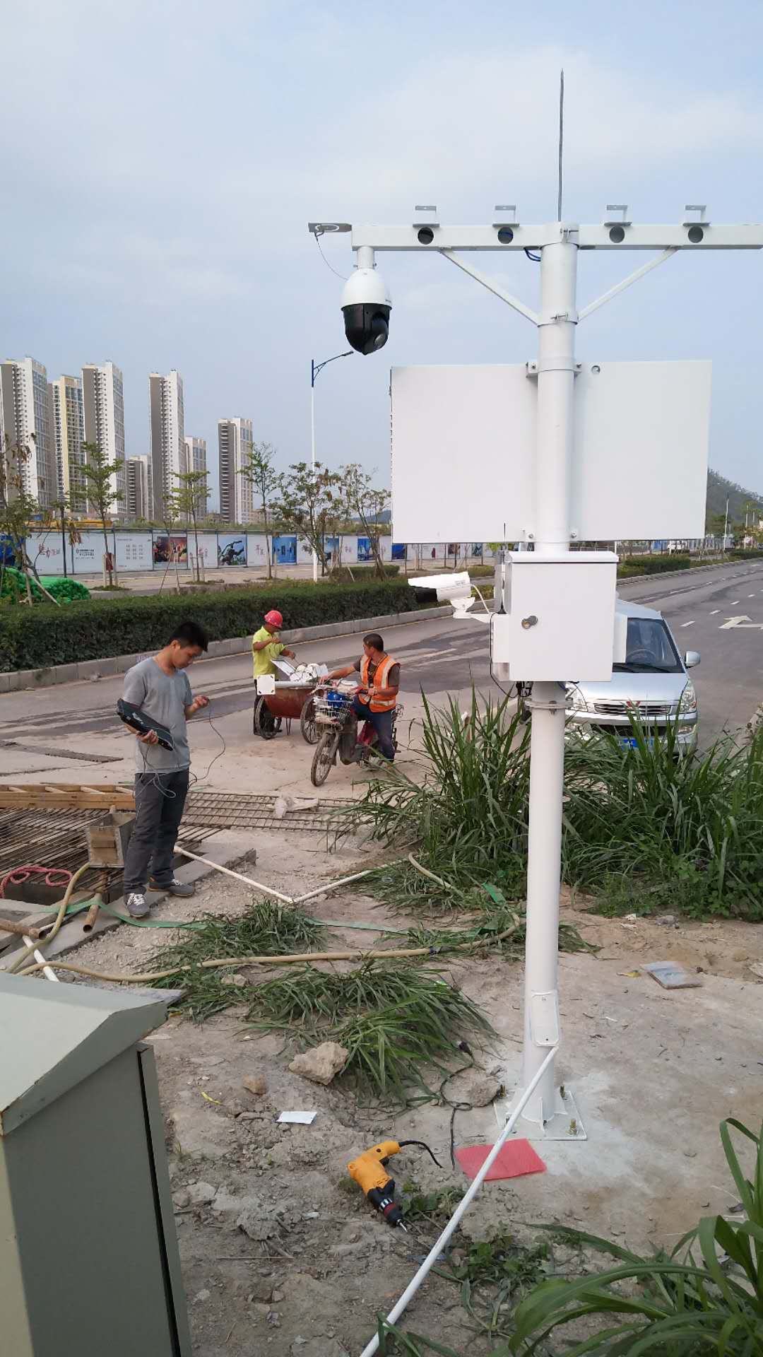 深圳扬尘检测设备深圳TSP在线监测系统实时监测可联网对接住建平台
