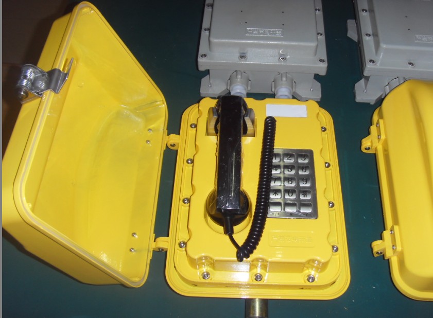 特种工业调度电话机矿山防水防潮自动广播应急求助电话机