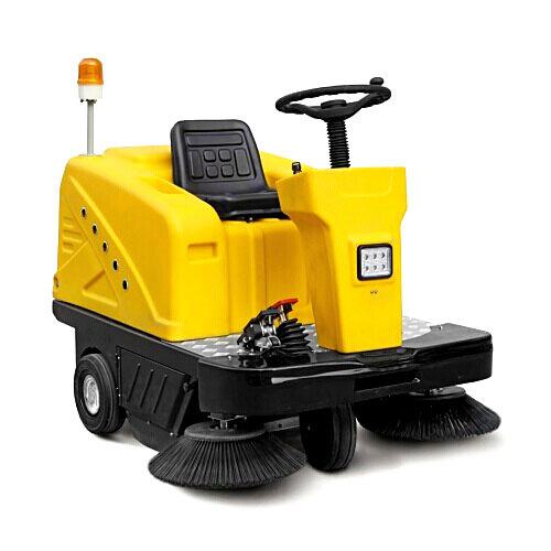 小区园林用驾驶式明诺扫地车MN-C200 电动扫地机/电动清扫车集喷水、吸尘、扫地于一体的清洁机