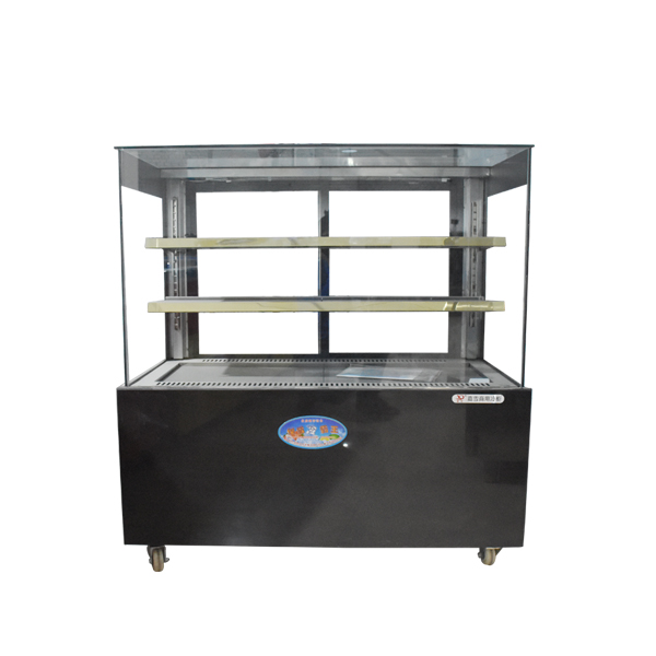 商用食物冷藏保鲜设备山西1.2米风冷蛋糕展示柜
