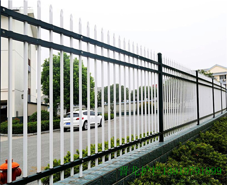 兰州锌钢护栏 锌钢围栏厂家直销 兰州围墙护栏 铁艺围栏价格价格一米