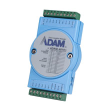研华 ADAM-4019+ MODBUS 8路通用模拟量输入模块