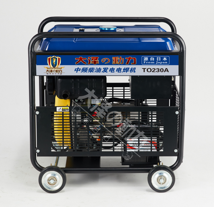 大泽250A中频柴油发电电焊机