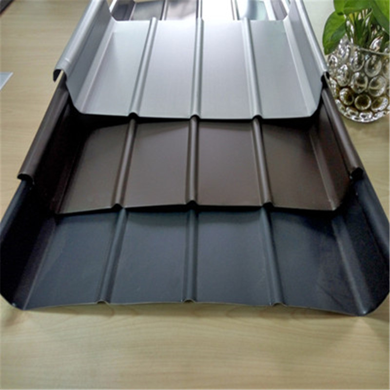 颜色订制65-400型直立锁边铝镁锰金属屋面板
