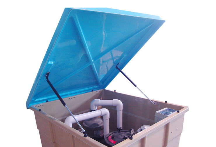 供应泳池设备亚士图地埋式一体过滤机