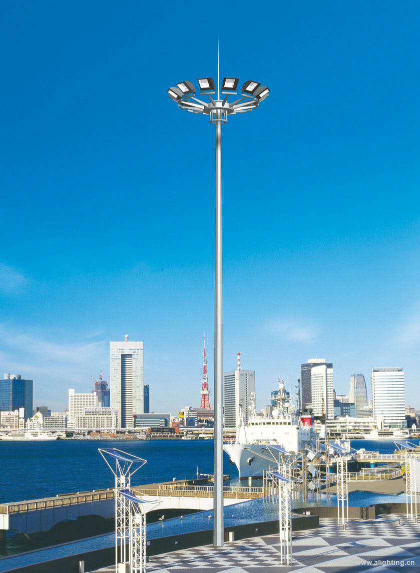 信丰公司直销铁路广场高杆灯、货场投光灯塔,高杆灯塔,高杆灯灯架