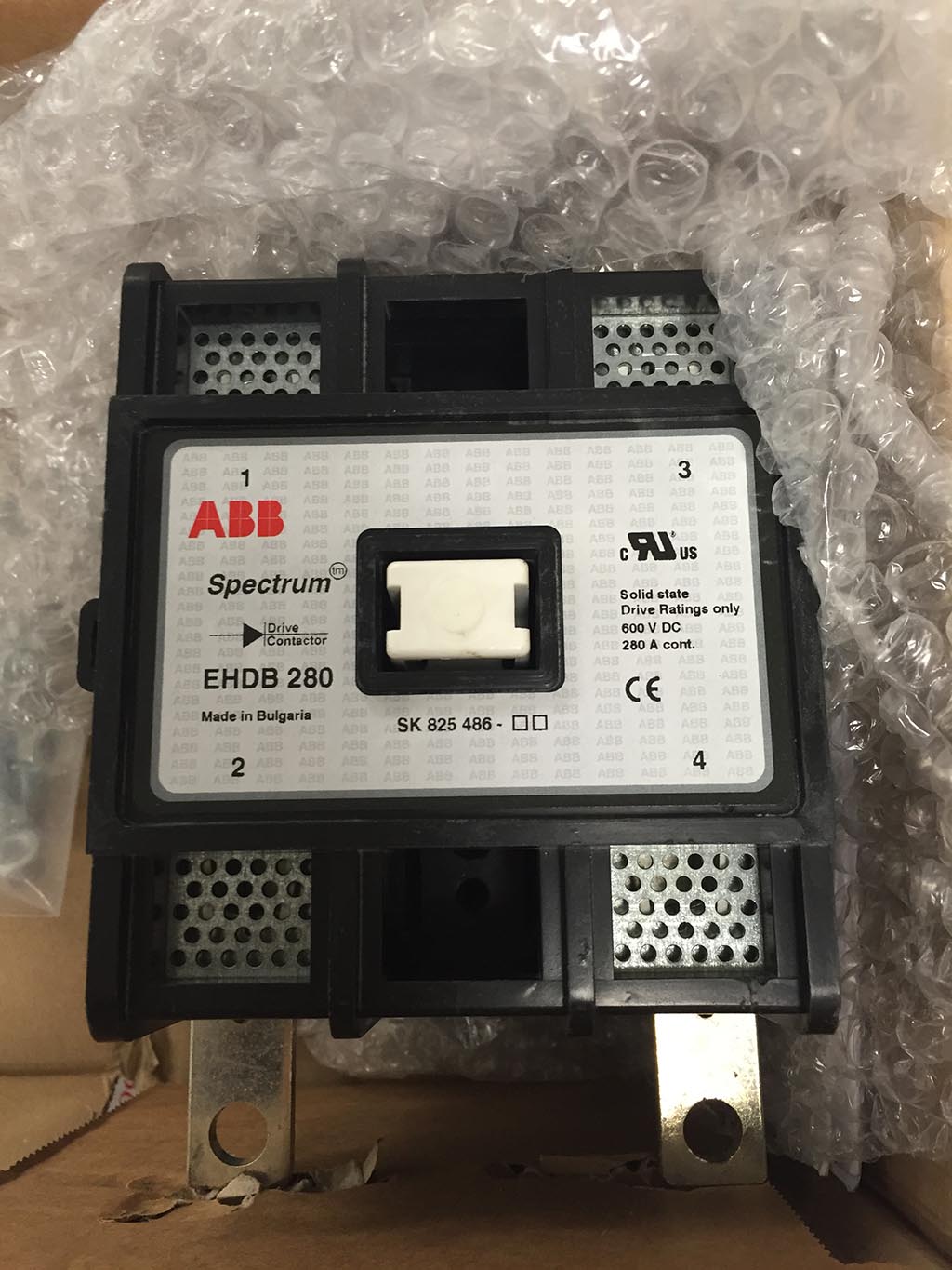 ABB接触器EHDB280 全新正品 深圳库存