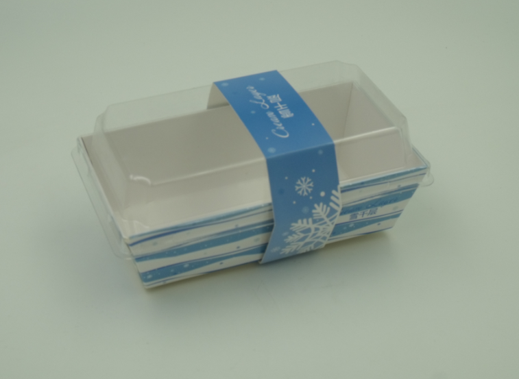 雪千层 糕点盒 蛋糕盒 定制专版 印刷LOGO PET盖 纸质包装 食品盒