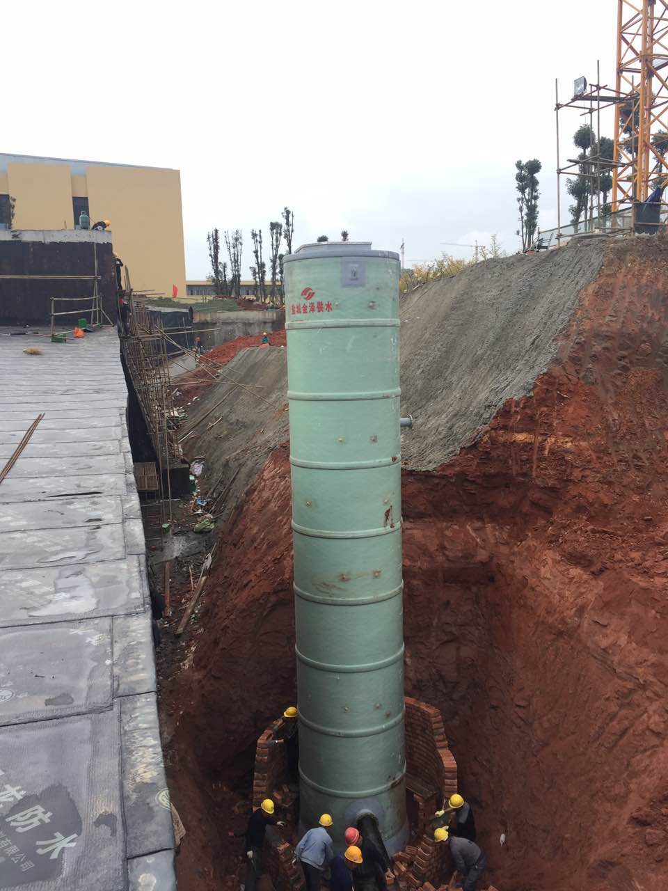 φ2*4.9m大理保山一体化污水提升泵站远程通讯