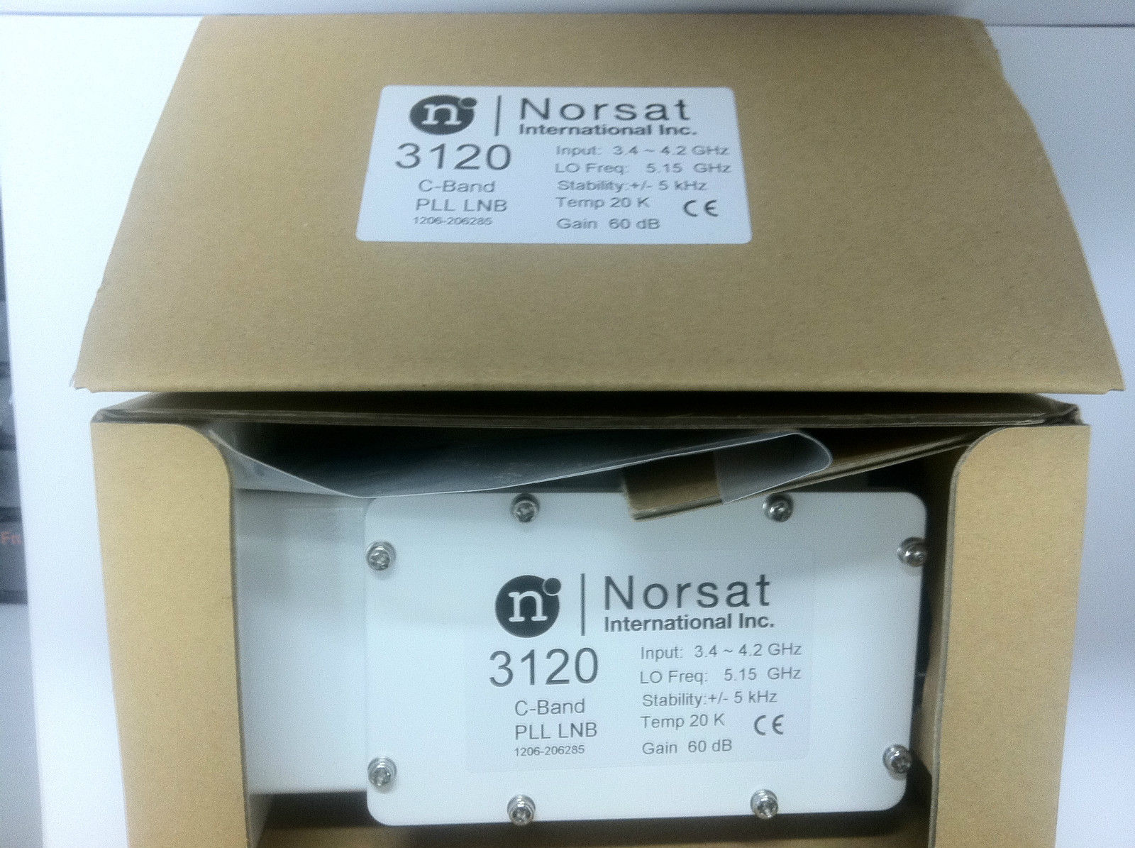 诺赛特NORSAT 3120 C-BAND PLL LNB LO5.15 单较化5150 美国进口，各款型号，