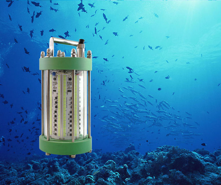 大功率1500W绿光 LED水下诱鱼灯 220V集鱼灯 耐水压50米深
