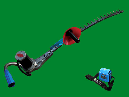 供应绿节牌环保节能锂电I型有刷电机电动弧形修球机