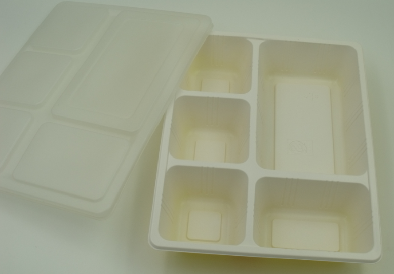 大五格 一次性餐盒 外卖分餐盒 加厚 饭盒 五格 餐盒 微波快餐盒