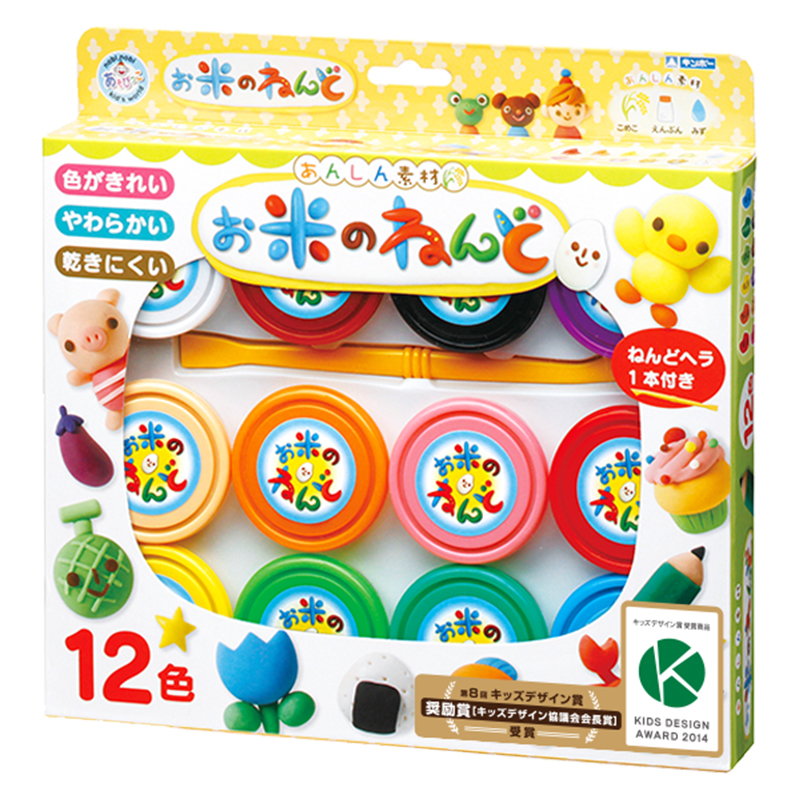 日本银鸟大米彩泥儿童进口玩具批发安全益智玩具全国包邮批发