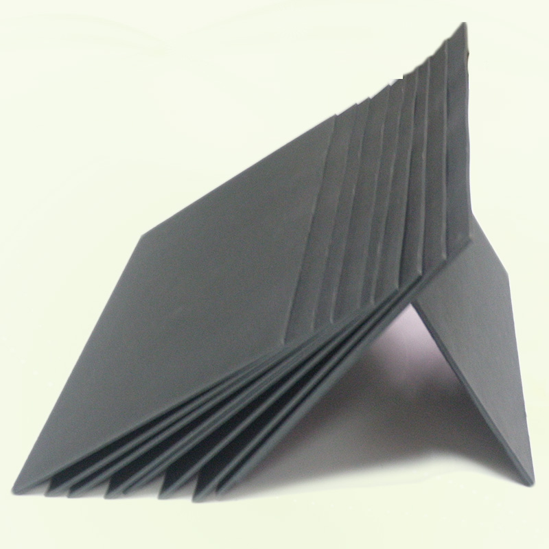 东莞黑卡纸厂家供应 100G单面优质纯木浆黑色包装牛皮纸