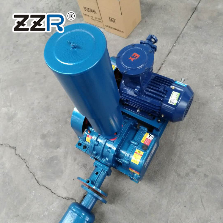 罗茨鼓风机原理ZZR200污水处理曝气设备渔业机械