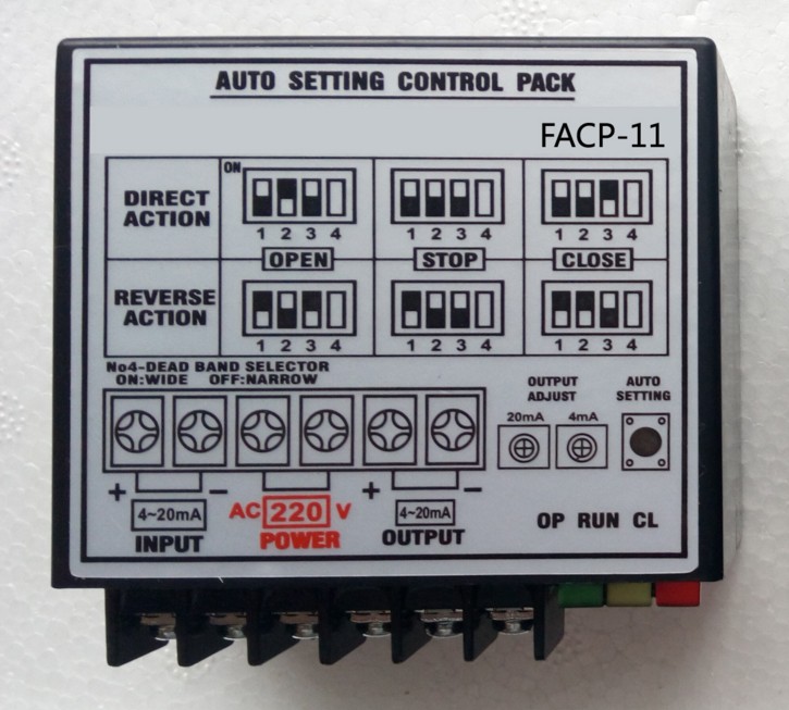 FACP-11控制器电动执行器控制模块阀门定位器模块