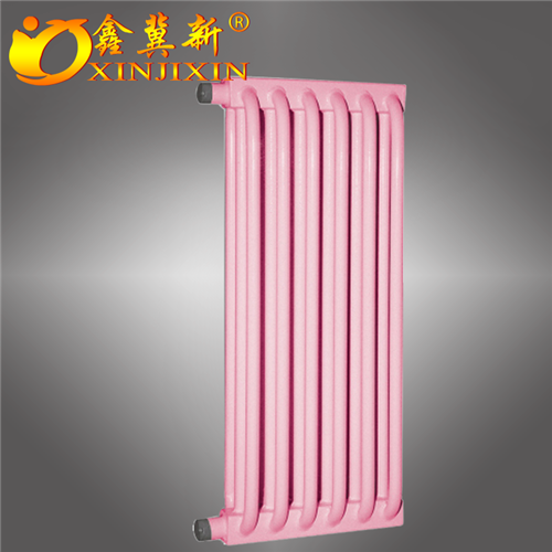 钢制弧形暖气片 钢制弧形弯管柱式暖气片暖气片厂家-鑫冀新