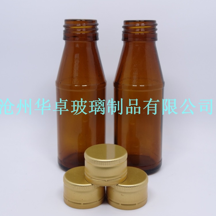 沧州华卓供应优质70ml棕色模制口服液瓶 保健品瓶 规格全