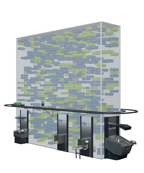 自动货柜，卡迪斯垂直缓冲式仓储系统LR35扩展您的内部物流
