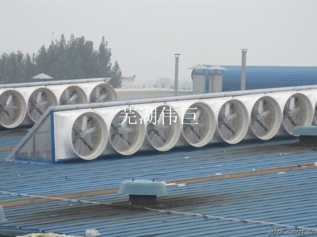 巢湖通风降温设备-巢湖钢结构厂房换气散热设备-负压风机厂家
