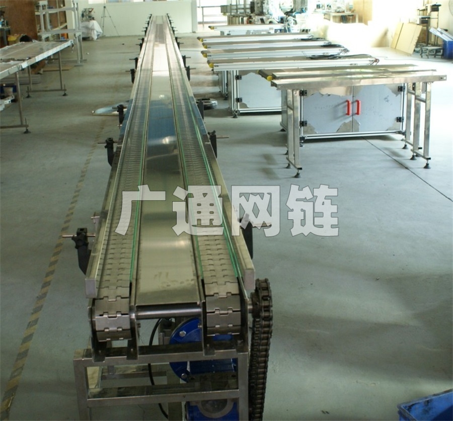 宁津县厂家直销304不锈钢冷却塔网链降温机传送网带