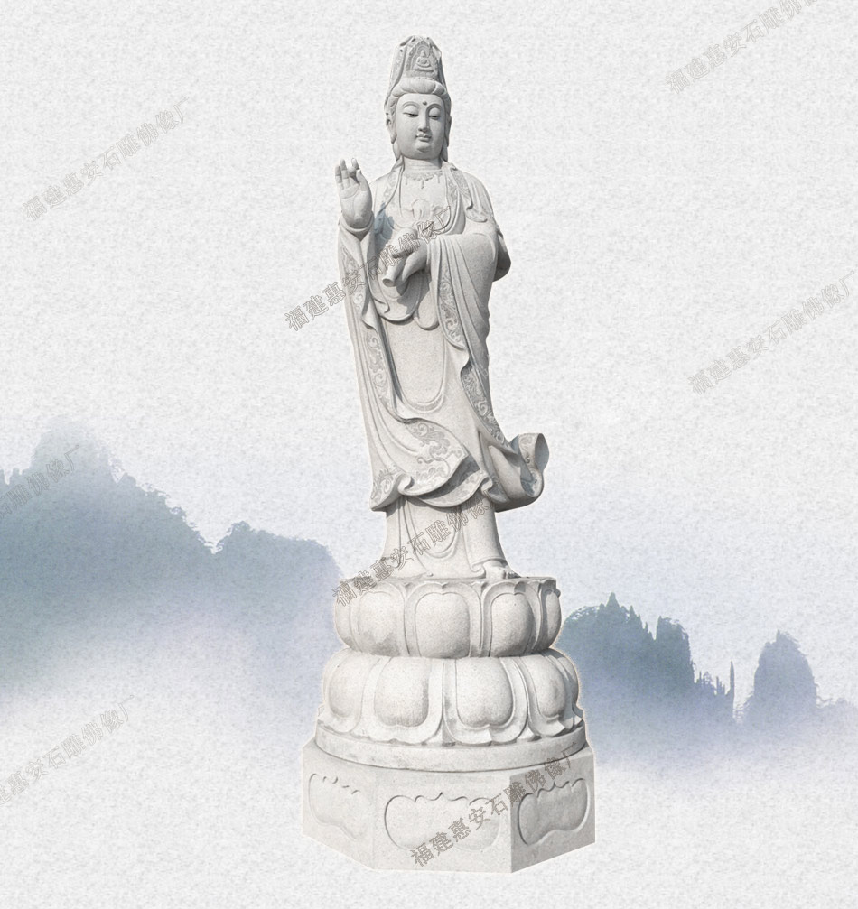 福建惠安石雕佛像厂家 常年加工各种规格寺庙石雕佛像雕塑
