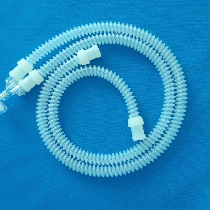 供应麻醉呼吸机回路管 一次性波纹管 呼吸机软管 厂家直供