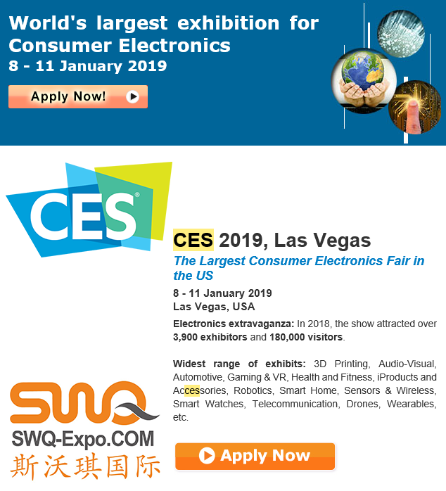 2019美国拉斯维加斯*52届消费电子展CES-2019美国CES