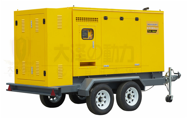 300KW静音柴油发电机大型应急电源车