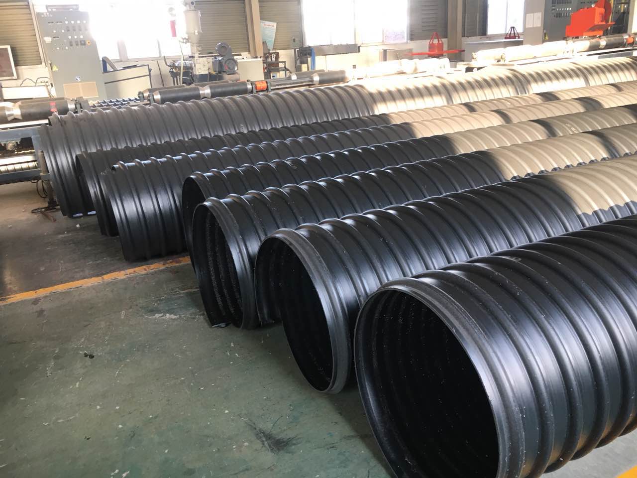 河南专业生产钢带增强螺旋波纹管厂家