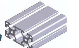 工业铝型材4040 流水线型材 铝合金型材 阳极氧化铝材 铝型材