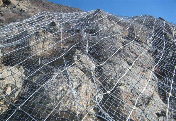 钢丝绳防护网.钢丝防护网.钢丝护坡网