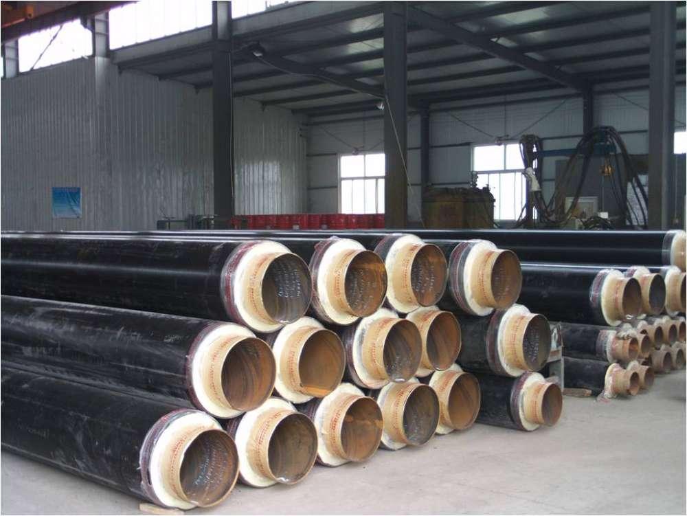 大城厂家供应螺旋钢管保温管 硬质聚氨酯发泡保温 品质好价格低