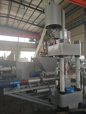 郑州400T液压机 立式四柱液压机 高密度铁屑液压成型机厂家