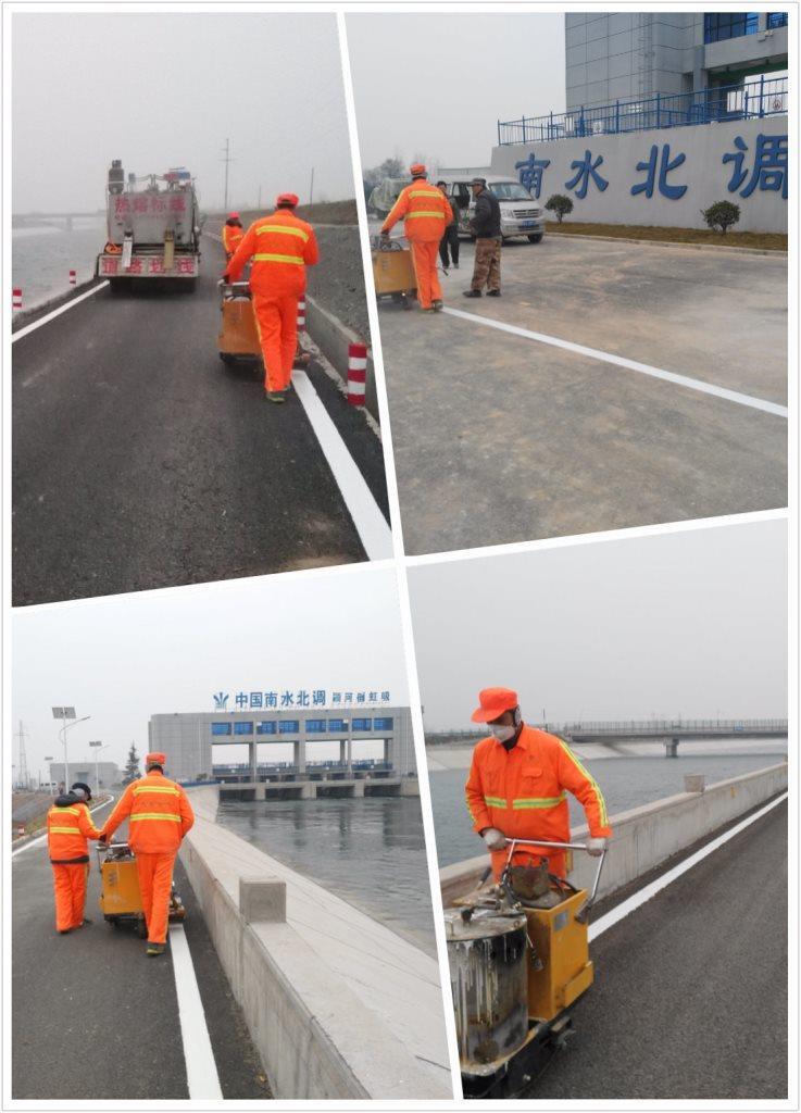郑州新郑道路划线标志道路划线工程道路划线箭头快速