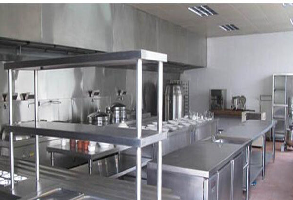厨房排风系统 厨房排烟工程 甜品店厨房设备芜湖一翔