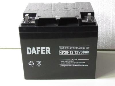 德富力蓄电池DF38-12参数及价格