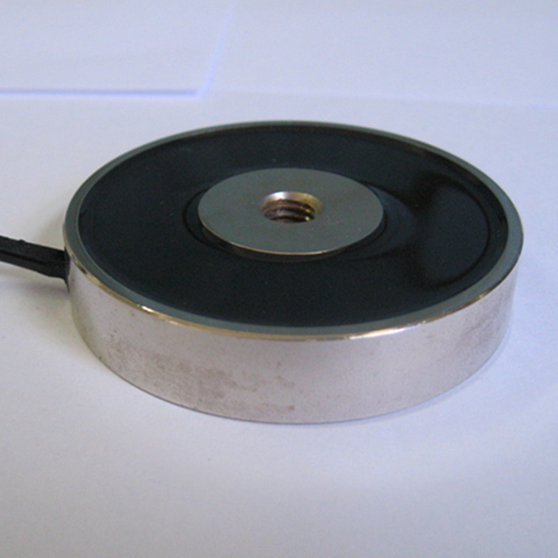 精密微小型直流吸盘电磁铁H6012直径60高度12电压24v12v 可定制