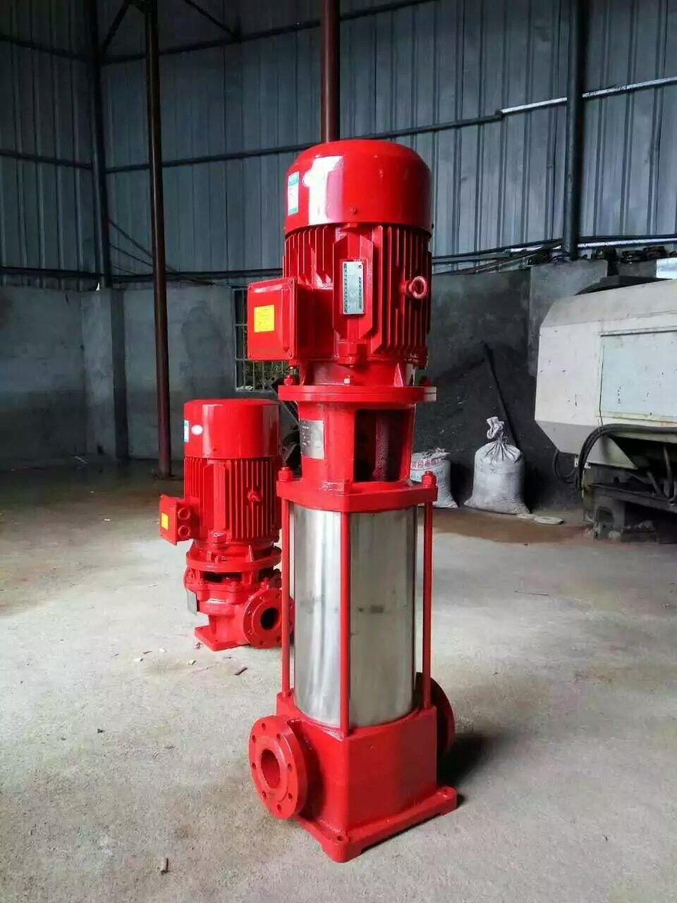 XBD- I 型管道式消防泵