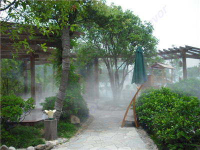 专业生产酒店绿化带冷雾人造雾设备