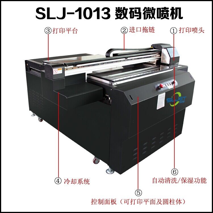 SLJ-1313 酒瓶微喷打印机-一次打印6瓶