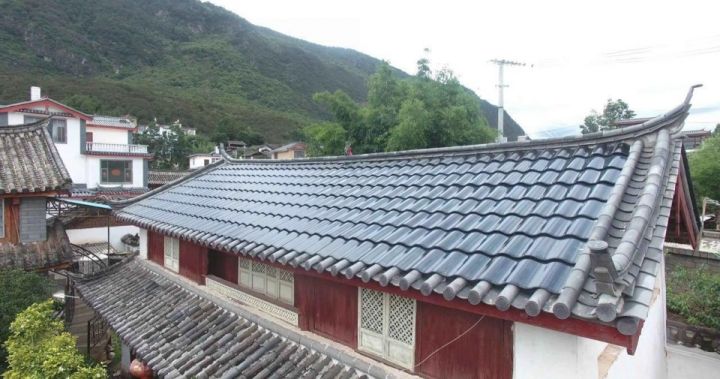 太阳能发电瓦片 仿古建筑屋面瓦-汉能
