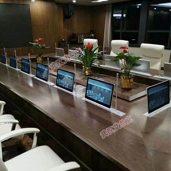 会议室电脑显示器自动升降桌武汉供应包安装