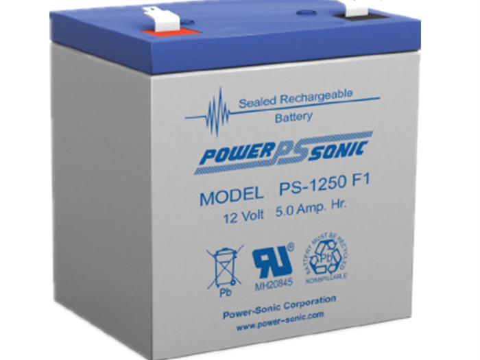 power-sonic蓄电池ps-1250F1进口电池12V5ah医疗设备精密仪器**
